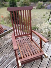 Recling teak steamer for sale  SHEFFIELD