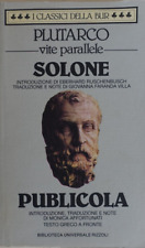 Solone. publicola. plutarco usato  Carpi