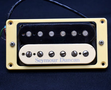Usado, Anos 80 Vintage Seymour Duncan JB Humbucker - Zebra com Anel de Marfim - 16,54k comprar usado  Enviando para Brazil