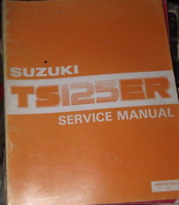 Suzuki ts125er service for sale  ASHFORD