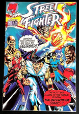 Street Fighter #1 (NM) baseado no videogame de sucesso! Primeira aparição! 1993 Malibu comprar usado  Enviando para Brazil