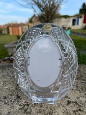 Cadre ovale cristal d'occasion  Flixecourt