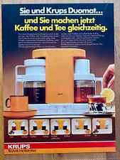 Krups duomat kaffee gebraucht kaufen  Aßlar
