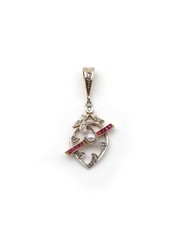 Pendentif belle époque d'occasion  Paris IV