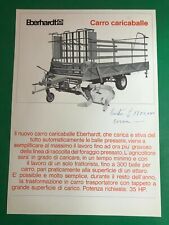 Brochure carro caricaballe usato  Catania