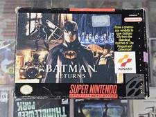 Batman Returns (Super Nintendo SNES, 1992) Jogo Completo com Caixa de Pôster Manual comprar usado Batman Returns (Super Nintendo SNES, 1992) Jogo Completo com Caixa de Pôster Manual comprar usado  Enviando para Brazil