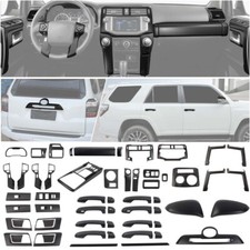 Console central preto fosco conjunto completo acabamento maçaneta porta espelho capa para 4Runner 10+ comprar usado  Enviando para Brazil
