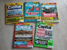 Lot magazines capital d'occasion  Montpellier-
