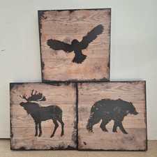 Cadre mural animaux d'occasion  Tonneins
