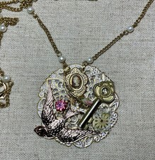 Bird necklace vintage for sale  Lancaster