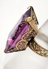 Spectaculaire bague 18k d'occasion  Lorgues