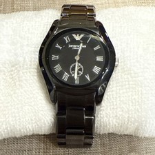 Relógio de quartzo feminino Emporio Armani preto cerâmica AR1402 comprar usado Relógio de quartzo feminino Emporio Armani preto cerâmica AR1402 comprar usado  Enviando para Brazil