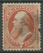 USA 1870 Edwin McMasters Stanton 40 I gestempelt, kl. Fehler comprar usado USA 1870 Edwin McMasters Stanton 40 I gestempelt, kl. Fehler comprar usado  Enviando para Brazil
