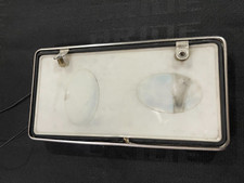 JDM PLACA DE MATRÍCULA ILUMINADA ORIGINAL ILUMINADA COM MOLDURA DE SUPORTE DE LUZ RARA JAPÃO comprar usado  Enviando para Brazil