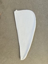 White microfibre hair for sale  BASINGSTOKE