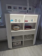 Weisses highboardregal 25 gebraucht kaufen  Rostock