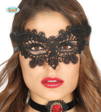 Maschera pizzo nera usato  Macomer