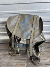 Mochila militar vintage do exército suíço mochila emborrachada datada de 1981 comprar usado  Enviando para Brazil
