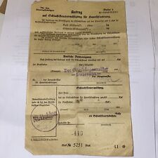 Antrag schlachtsteuerermäßig gebraucht kaufen  Herdecke