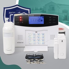 HOMSECUR Système d'Alarme Anti-Vol Sans Fil &filaire WIFI 4G GSM Interphone SOS, usado comprar usado  Enviando para Brazil