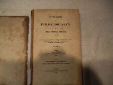 antique book State Papers and Publick Documents of the U.S. vol.10 3rd edition  segunda mano  Embacar hacia Mexico
