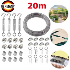 Gardine stahlseilset edelstahl gebraucht kaufen  Frankfurt (Oder)