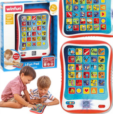BYSTRY TABLET MÓWIĄCY DO ZABAWY INTERAKTYWNY EDUKACYJNY UCZY LITER WINFUN, używany na sprzedaż  PL