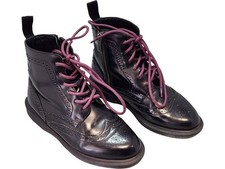 Martens black leather for sale  BASINGSTOKE