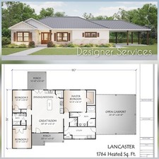 Lancaster house plan usato  Spedire a Italy