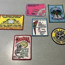 Vintage bicycle patch d'occasion  Expédié en Belgium