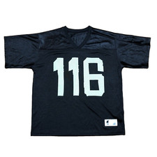 Camiseta de futebol Miner League Athletics adulto pequena 116 "Been About It" preta comprar usado  Enviando para Brazil