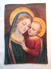Gravure religieuse ancienne d'occasion  Bonneuil-Matours