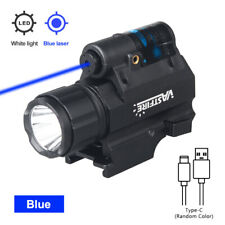 Lanterna LED tática USB azul mira laser arma para Glock 17 19 32, usado comprar usado  Enviando para Brazil