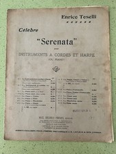Ancienne partition serenata d'occasion  La Seyne-sur-Mer