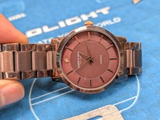 Relógio de pulso masculino Kenneth Cole New York mostrador de diamante marrom bronze comprar usado  Enviando para Brazil