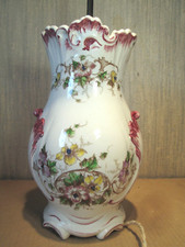Usado, VASE CLAIREFONTAINE LG Léon GRAVES c1890/1913 PIED de LAMPE faience Art Nouveau comprar usado  Enviando para Brazil