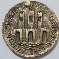 Médaille sceau médiéval d'occasion  Amiens-