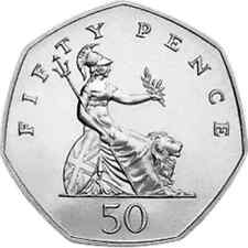 50p large britannia for sale  CHELMSFORD