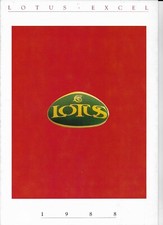 Lotus excel foldout for sale  WHITBY