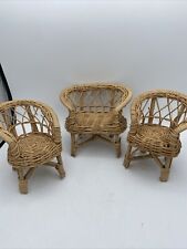 Vtg wicker rattan for sale  Belleville