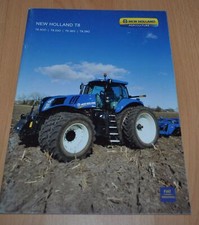 Broszura ciągnika New Holland T8 na sprzedaż Broszura ciągnika New Holland T8 na sprzedaż  PL