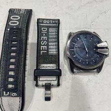 Diesel Master Chief relógio de quartzo masculino 45mm mostrador azul DZ1950 comprar usado  Enviando para Brazil