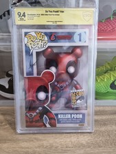 CBCS 9.4 - Do You Pooh 2016 SDCC Killer Pooh Funko Pop Variant. 50/100. Assinado comprar usado  Enviando para Brazil