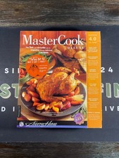 Vintage! MasterCook Deluxe PC/Mac CD-ROM fabrycznie zapieczętowany drobne zużycie do przechowywania na sprzedaż  Wysyłka do Poland