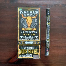 Wacken ticket bändchen gebraucht kaufen  Viernheim