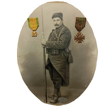 Photo militaire médailles d'occasion  Saint-Jean-en-Royans