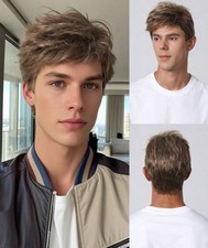 Perruque homme courte d'occasion  France
