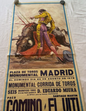 Vintage spanish bullfighting for sale  El Cajon