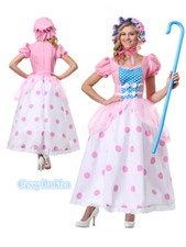 Z-D1-1 Mulheres Little Bo Peep Toy Story Book Week Costume comprar usado  Enviando para Brazil