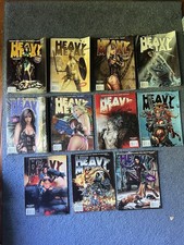 Revista Heavy Metal 11 Quadrinhos Lote 2005 2010 2011 2012 35 Aniversário Peitos Sexo comprar usado  Enviando para Brazil